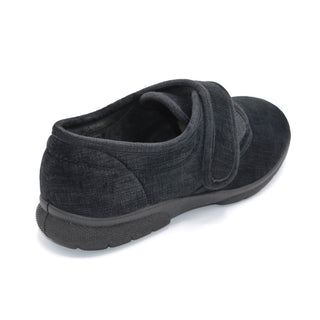 Single Velco Hard Sole Slipper For Swollen Feet