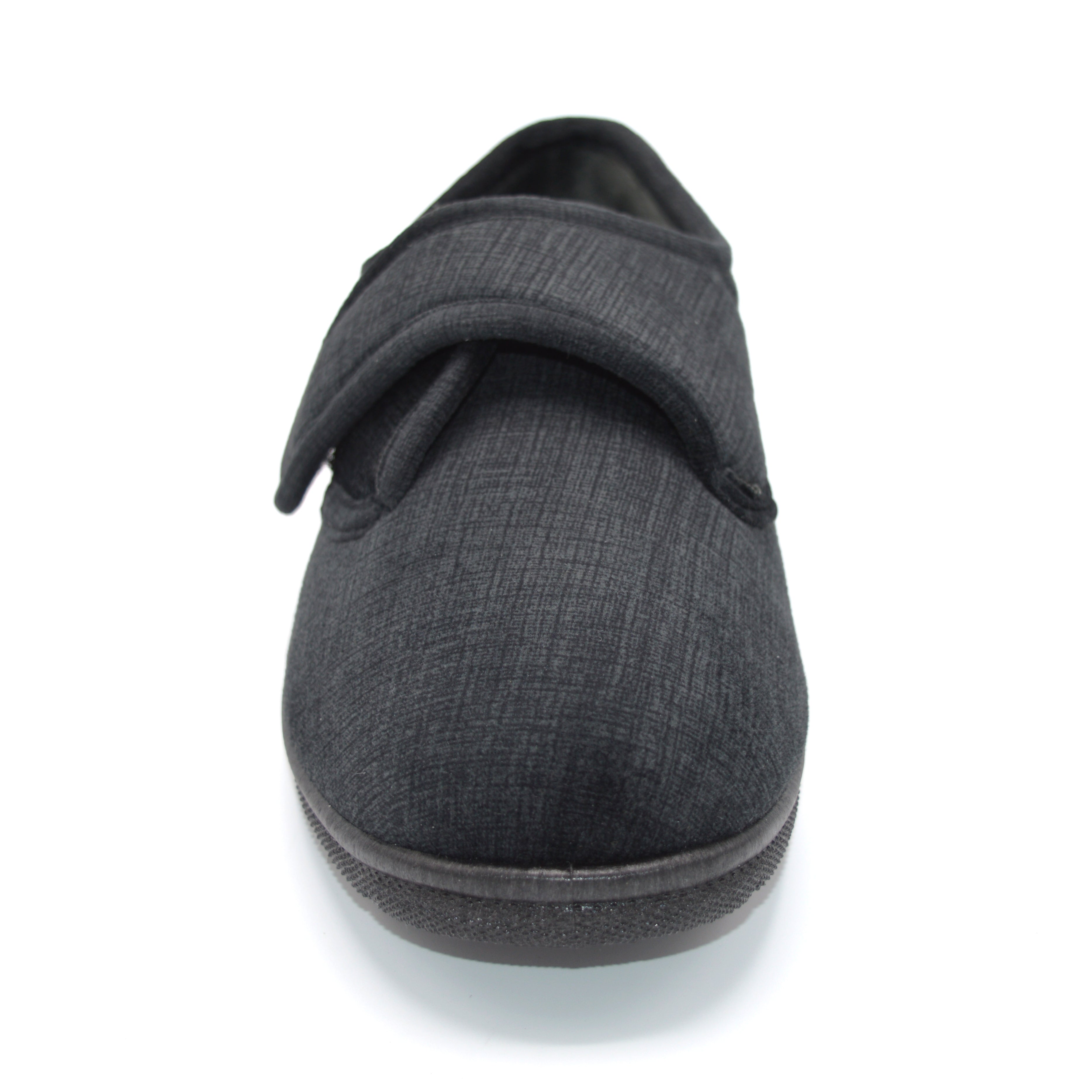 Single Velco Hard Sole Slipper For Swollen Feet