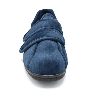 Double Velco Hard Sole Slipper For Gout
