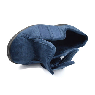 Double Velco Hard Sole Slipper For Gout