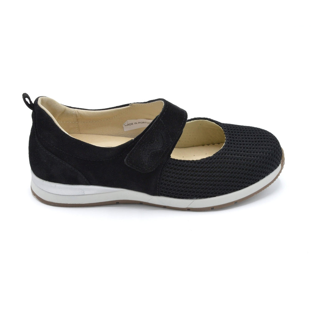 DB Hawaii Black Velcro Women's Shoe