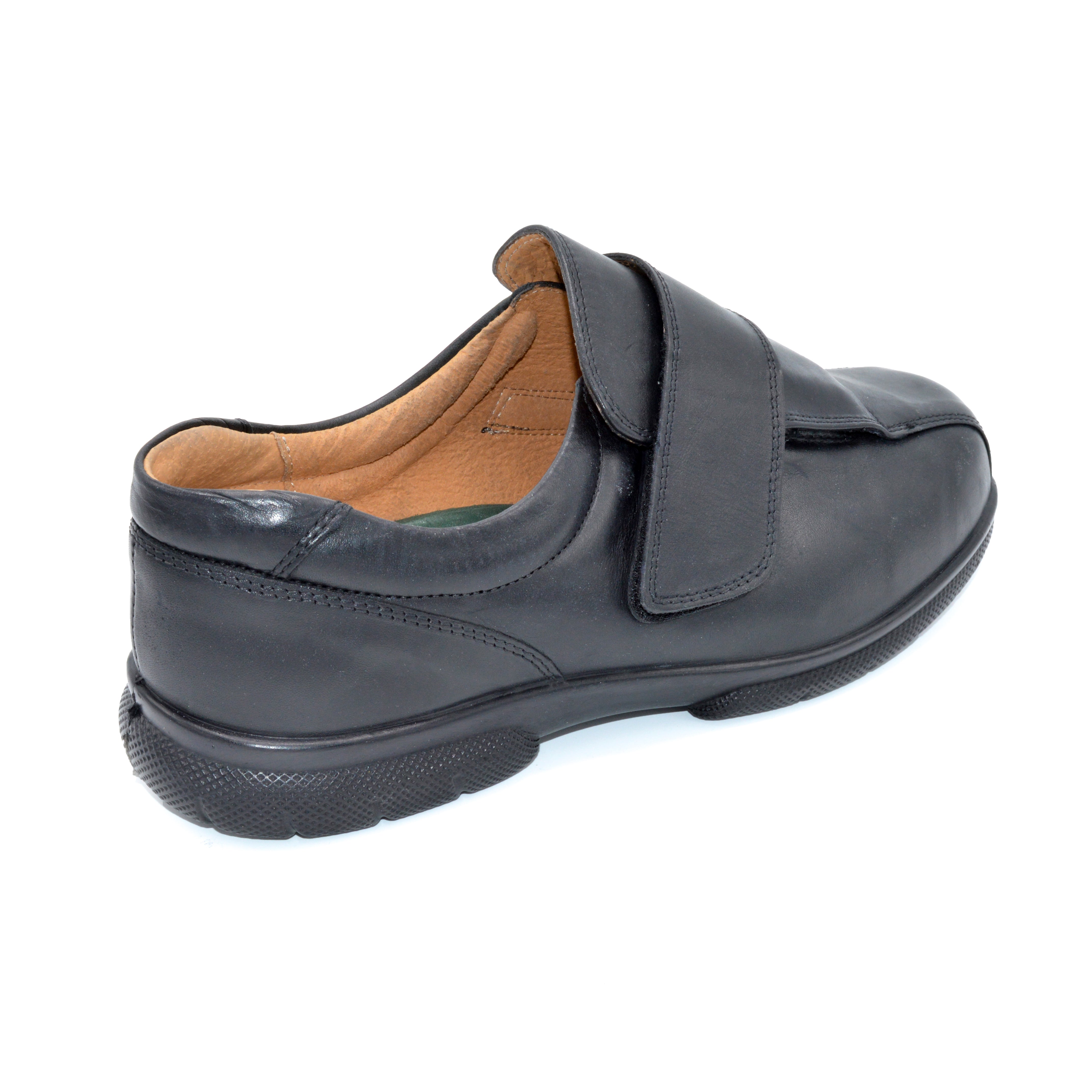 DB Josh/Tommy - Mens Extra WIde Velcro Close Shoe - 6V (6E-8E) - Black