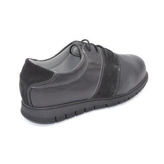 Comfortable Black Men's Shoe For Bunions