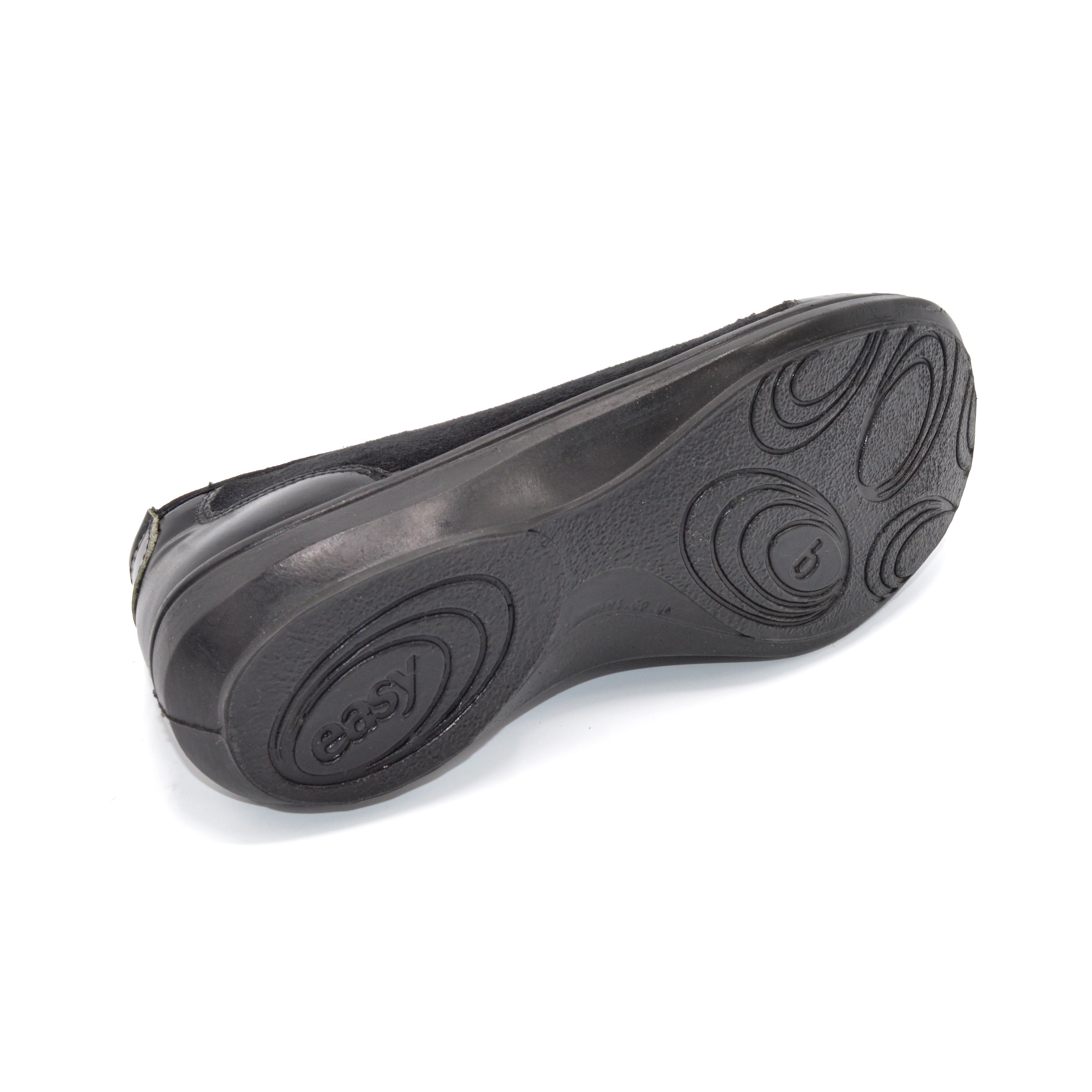 Black Extra Wide Fitting Pump For Swollen Feet