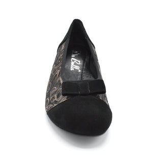Heeled Extra Wide Fit Court Shoe For Bunions