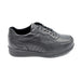 DB Black Leather Extra Wide Fitting Trainer