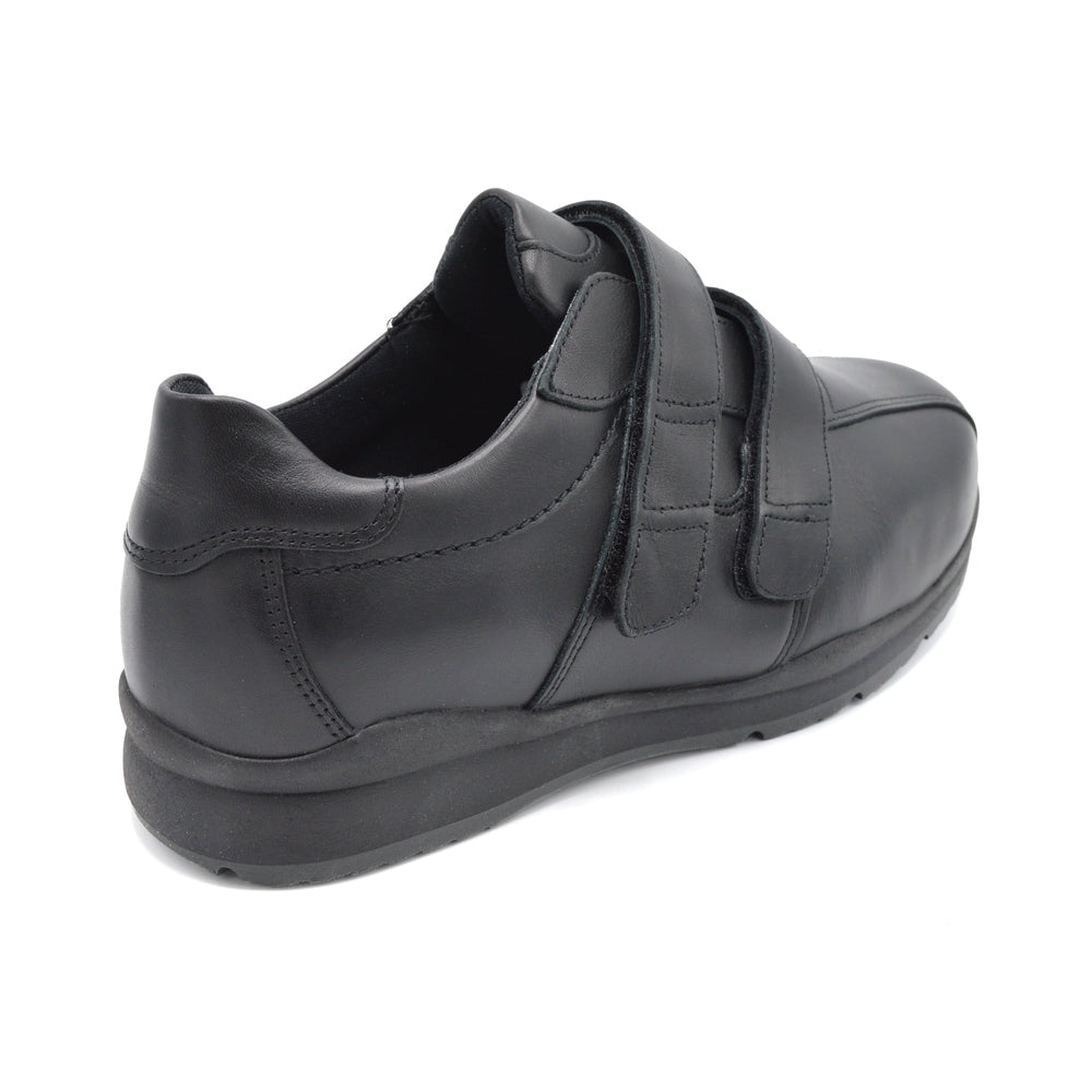 DB Mens Black Extra Wide Shoes