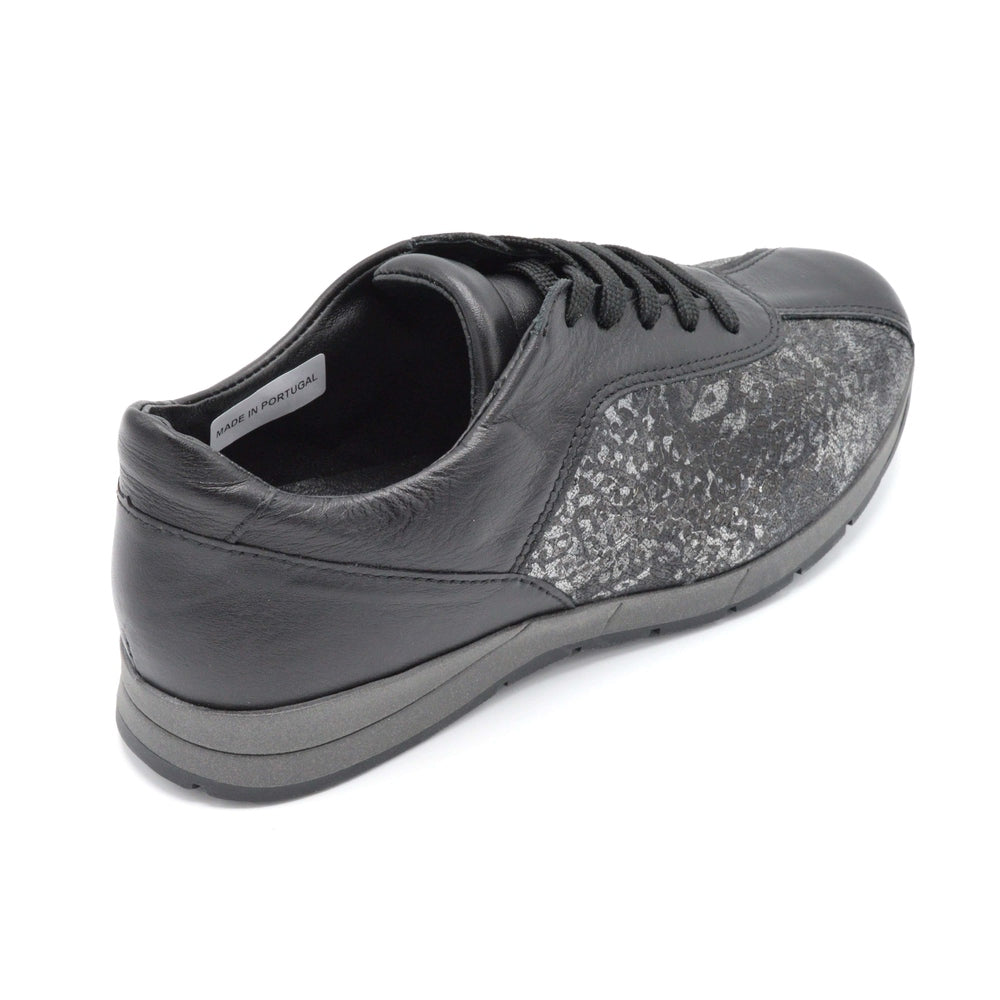 DB Black Wide Fit Shoes For Bunions