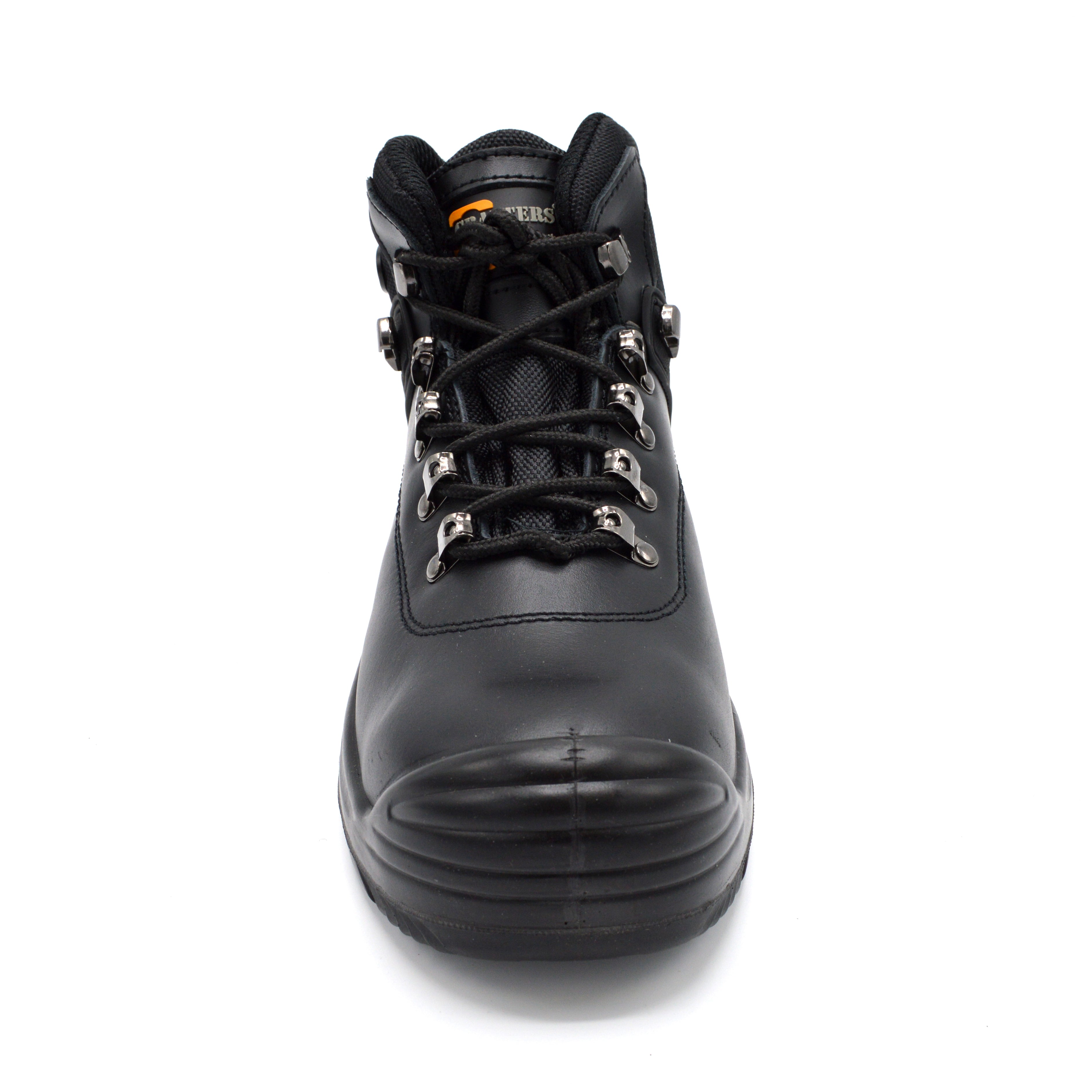 Black Lace-up Safety Boot for Bunions