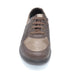 Wide Brown Leather Walking Shoe For Orthotics