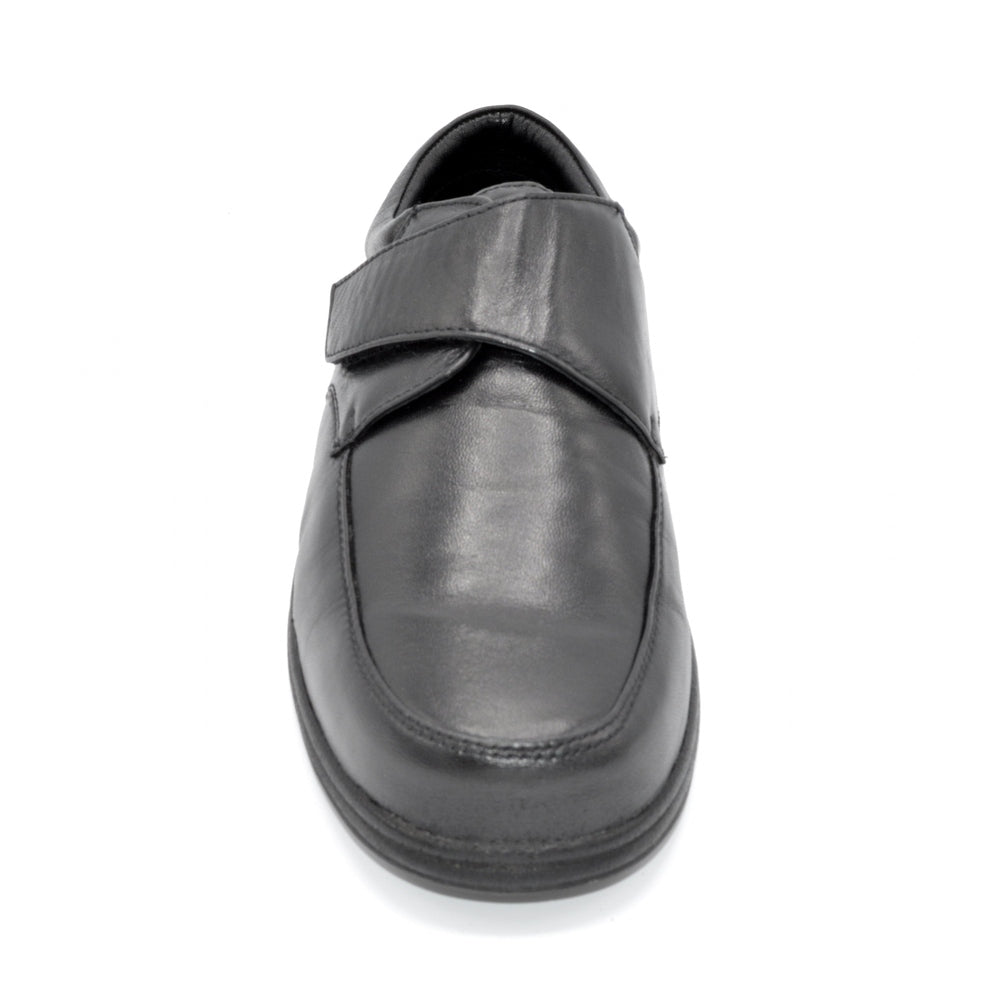 Mens Wide Fit Shoe - Ultra Soft - Velcro Close - EE Width — Wide Shoes