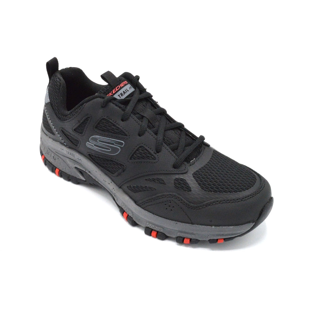 Skechers Hill Crest -Mens Wide Fit Trainer -2E -Black