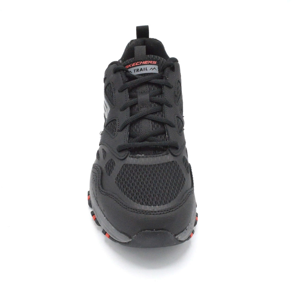 Skechers Hill Crest -Mens Wide Fit Trainer -2E -Black