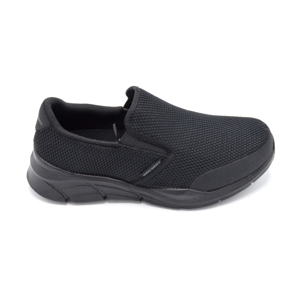 Skechers Black Extra Wide Fit Slip On Trainer