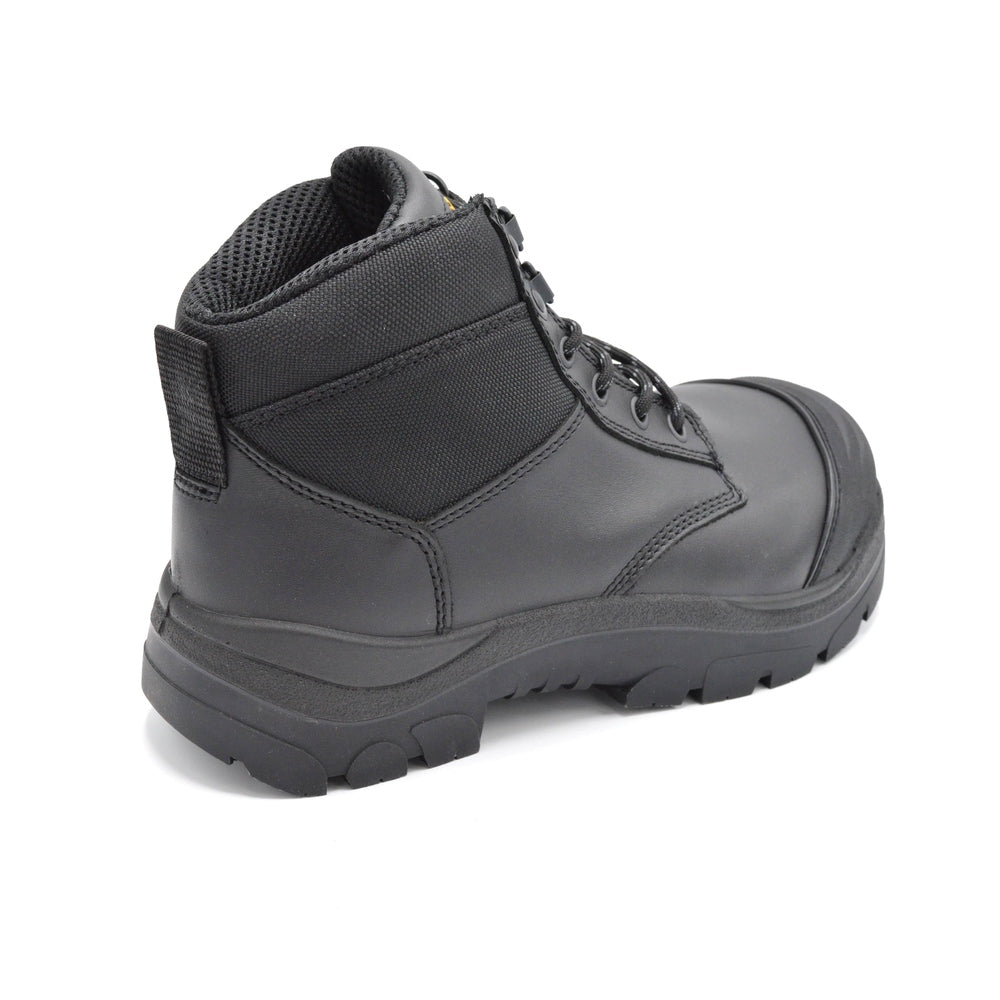 Men's Lace-up Safety Boots For Orthotics